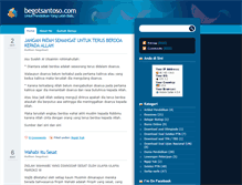 Tablet Screenshot of begotsantoso.com